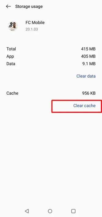 Clear Cache