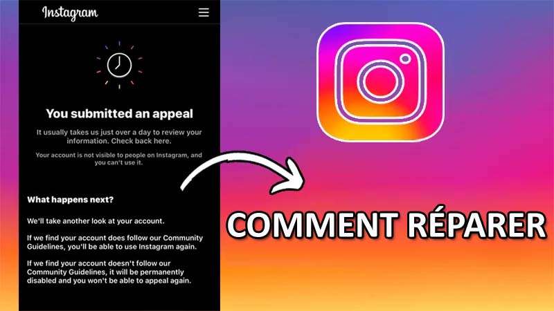 Comment Réparer Toi soumis un faire appel Sur Instagram